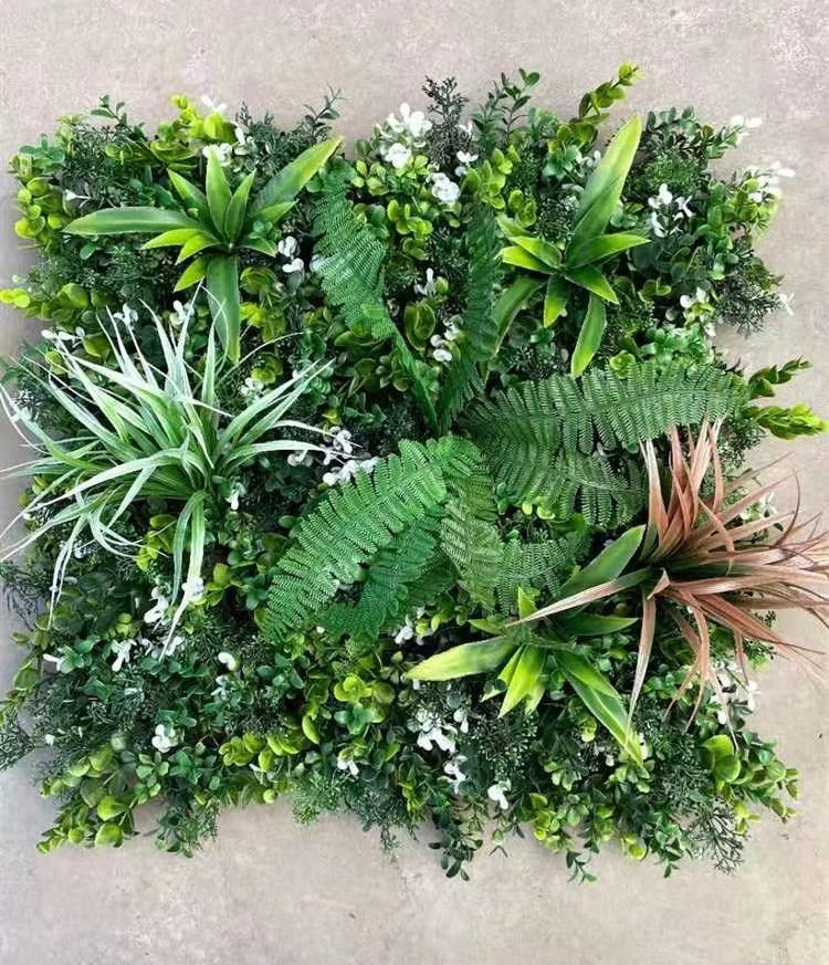 Panou verde din plante artificiale 50cm*50cm