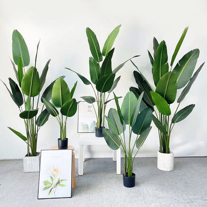 Arbore Artificial Strelitzia Tropicală, 180 cm