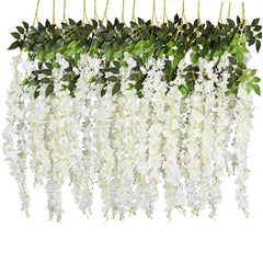 Set 12 Ghirlande artificiale ,Plastic 110 cm Multicolore