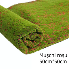 Covor artificial cu un aspect natural 1m*1m cu o culoare deosebit de realistă