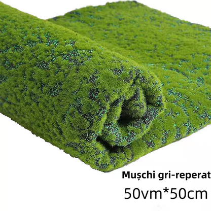 Covor artificial cu un aspect natural 1m*1m cu o culoare deosebit de realistă