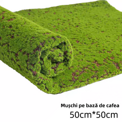 Covor artificial cu un aspect natural 1m*1m cu o culoare deosebit de realistă