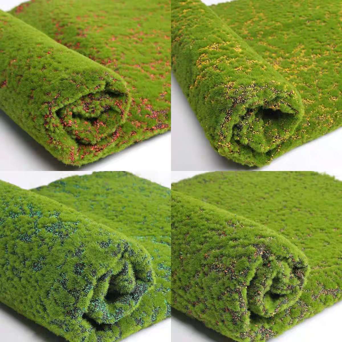 Covor artificial cu un aspect natural 1m*1m cu o culoare deosebit de realistă