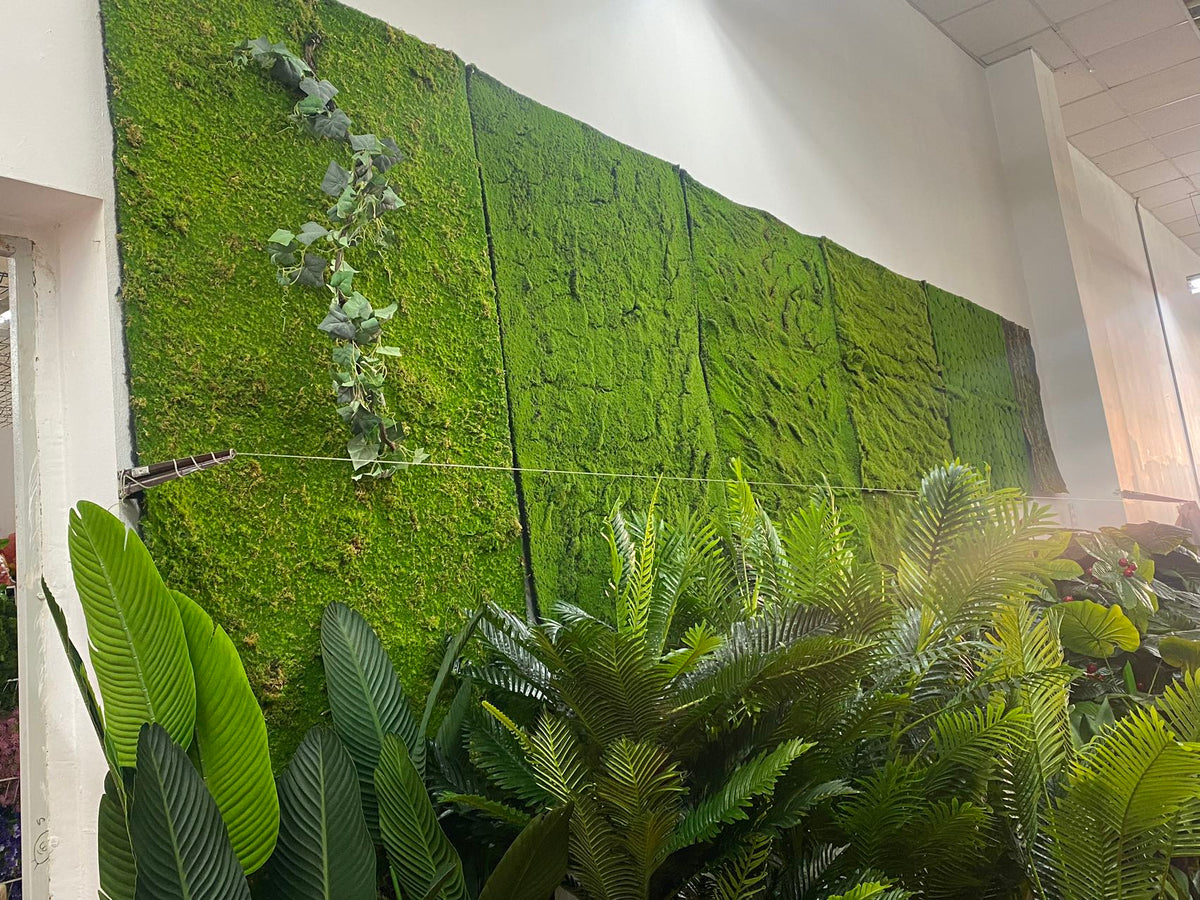 Covor artificial cu un aspect natural 1m*1m cu o culoare deosebit de realistă