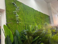 Covor artificial cu un aspect natural 1m*1m cu o culoare deosebit de realistă
