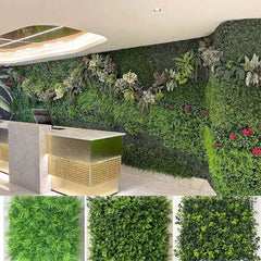 Panou Verde Din Plante Artificiale 1m*1m