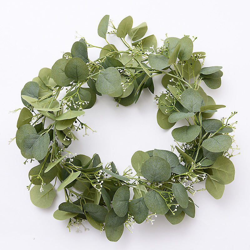 Ghirlandă Artificială de Eucalipt, Lungime 2m - Element Decorativ Versatil și Natural