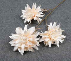 Floare Camelie artificiala,3 flori de dragon, Ruyidecor