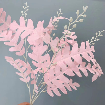 Frunze artificiale de ferigă multicolore 50cm