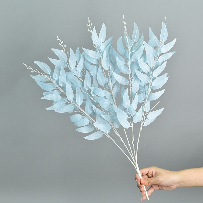 Ramuri artificiale de eucalipt multicolore 50cm