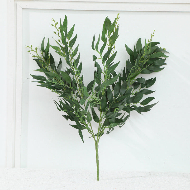 Ramuri artificiale de eucalipt multicolore 50cm