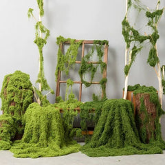 Mușchi Decorativ Artificial, Verde Intens, 1 kg
