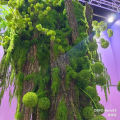 Mușchi Decorativ Artificial, Verde Intens, 1 kg
