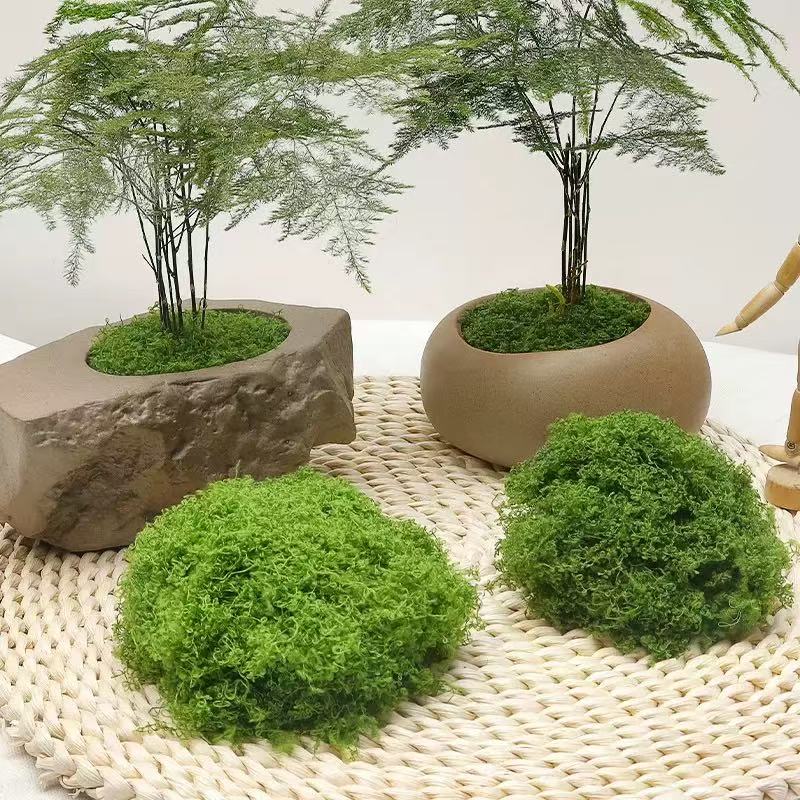 Mușchi Decorativ Artificial, Verde Intens, 1 kg