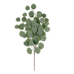 Ramură Artificială Decorativă – Frunze Ovale, 65 cm