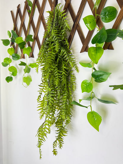 Planta artificiala curgătoare – Stil Asparagus/Pin, 90 cm