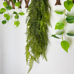 Ghirlandă Artificială Tip Ferigă – 95 cm