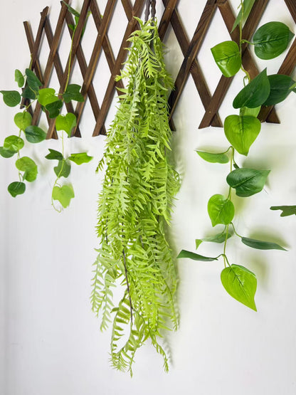 Planta artificiala curgătoare – Stil Asparagus/Pin, 90 cm