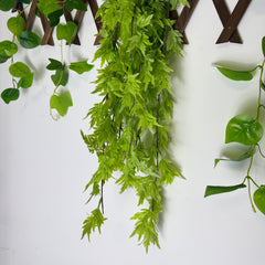 Plantă Artificială Cascadă cu Frunze Crestate , 90 cm