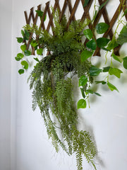 Ferigă Artificială Cascadă – Decor Verde Natural, Agățat, 120 cm