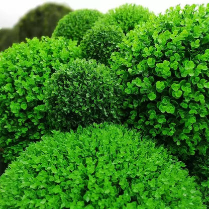 Minge Decorativă din Iarbă Artificială – Verde Natural, Ø26 / Ø32 / Ø36 cm