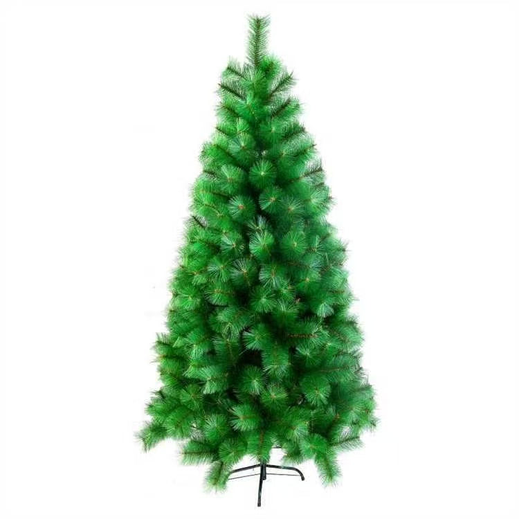 Brad artificial tip pin criptat 180 cm cu ace lungi și suport metalic – Pom de Crăciun bogat și natural