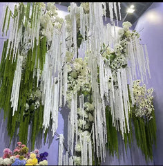 Decor floral suspendat artificial tip liana