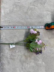 Aranjament Floral Artificial 28 cm, Tip Bujor și Flori Decorative