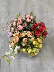 Aranjament Floral Artificial Alb 28 cm