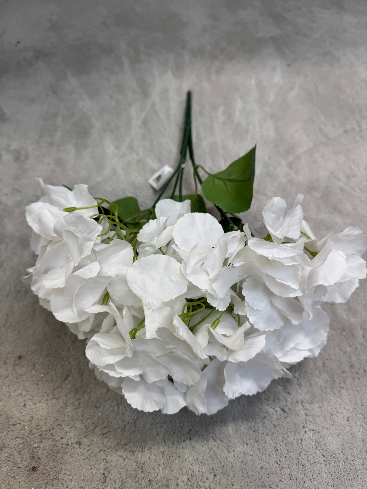 Buchet Floral Artificial Tip Hortensie  45 cm, Diverse Culori, Aspect Voluminos, cu Frunze Decorative Verzi, pentru Decor Interior