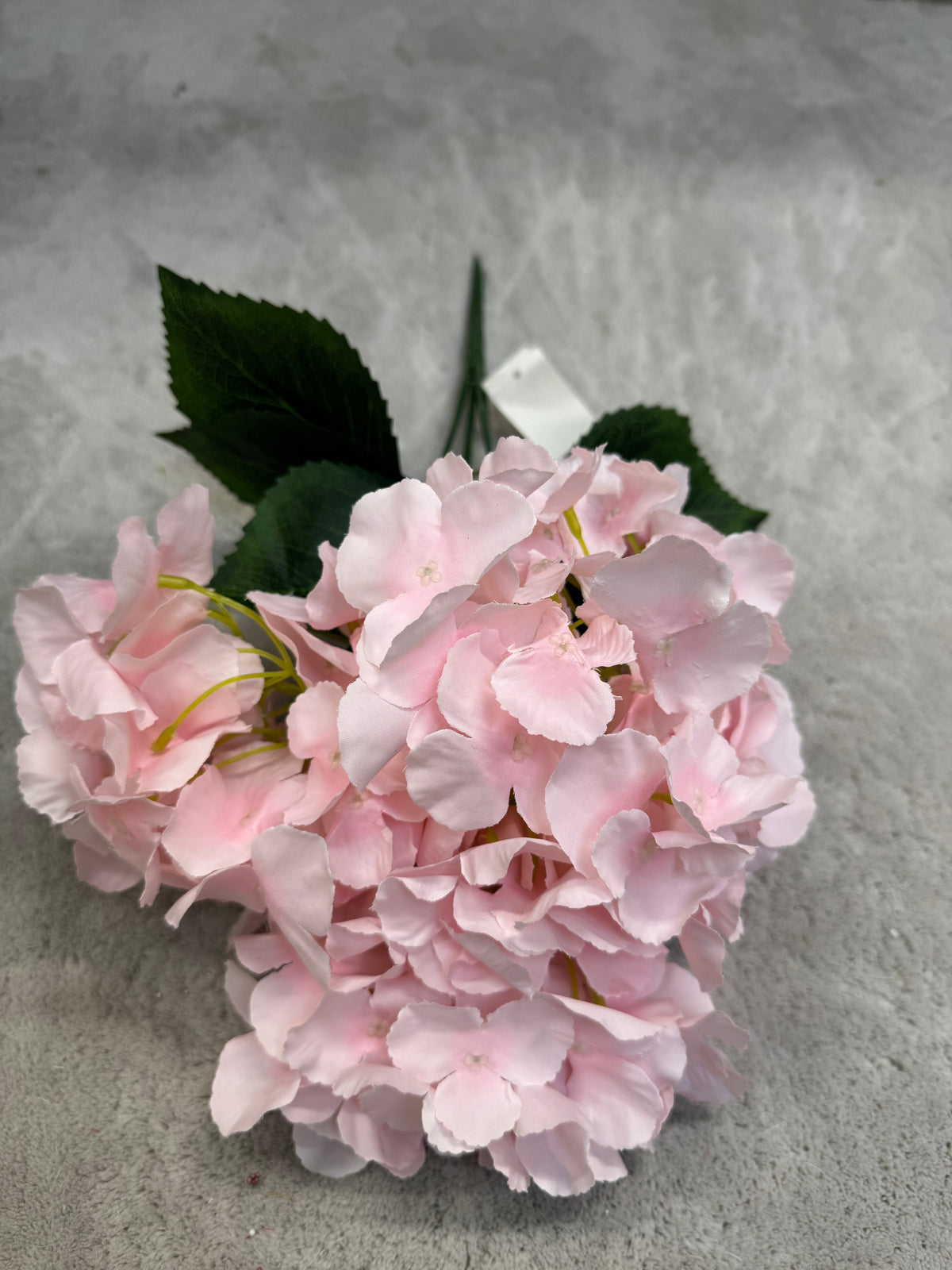 Buchet Floral Artificial Tip Hortensie  45 cm, Diverse Culori, Aspect Voluminos, cu Frunze Decorative Verzi, pentru Decor Interior