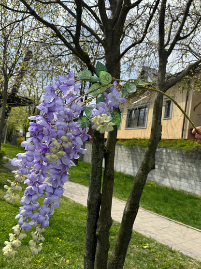Floare Artificiala Curgatoare Tip Ghirlanda 75 cm, Flori Decorative Suspendate