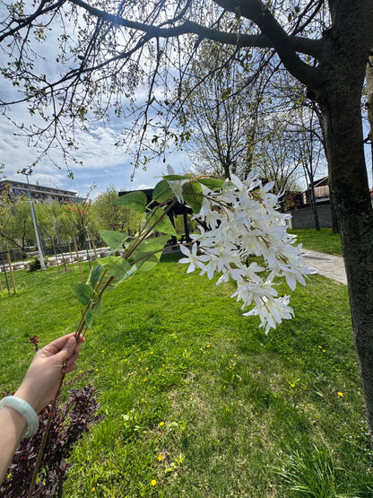 Floare Artificiala Tip Glicina 85 cm, Ramura Curgatoare Eleganta pentru Decor Evenimente