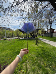 Floare Artificială Decorativă Tip Puf, Diverse Culori