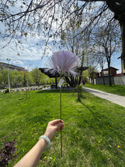 Floare Artificială Decorativă Tip Puf, Diverse Culori
