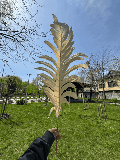 Frunză Artificială Decorativă Tip Tropical 100 cm, Diverse Culori, 1 buc