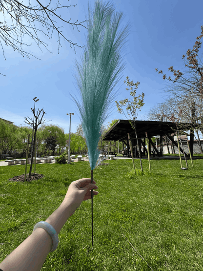 Pană Decorativă Artificială Tip Pampas 60 cm, Diverse Culori, 1 buc