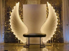 Aripi Decorative LED Tip Inger 2m, Lumina Calda, Decor Foto Premium Evenimente / Interior