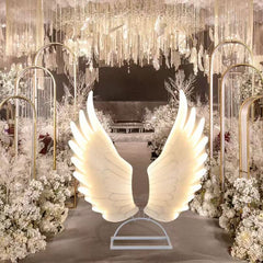 Aripi Decorative LED Tip Inger 2m, Lumina Calda, Decor Foto Premium Evenimente / Interior
