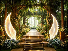 Aripi Decorative LED Tip Inger 2m, Lumina Calda, Decor Foto Premium Evenimente / Interior
