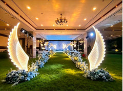 Aripi Decorative LED Tip Inger 2m, Lumina Calda, Decor Foto Premium Evenimente / Interior