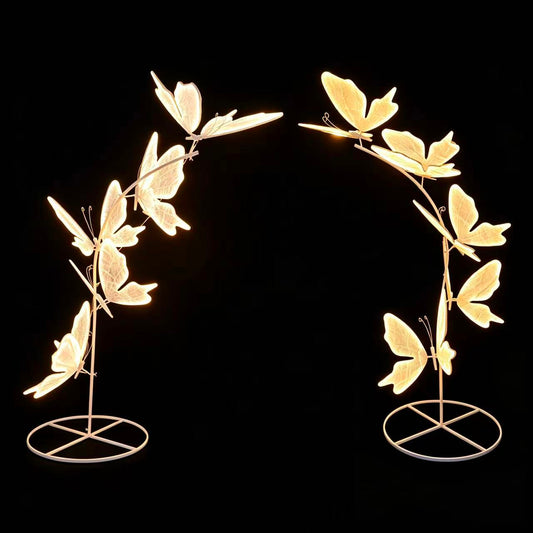 Set 2 Lampi Decorative LED Tip Fluture, 254 cm, Lumina Calda