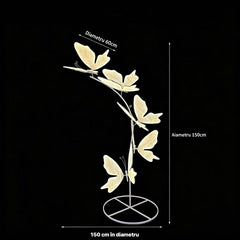 Set 2 Lampi Decorative LED Tip Fluture, 254 cm, Lumina Calda