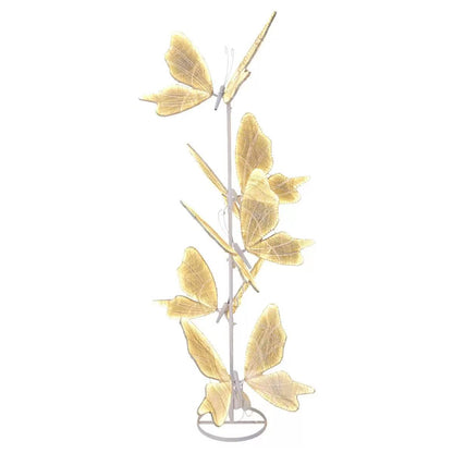 Lampa Decorativa LED Tip Fluture, 250 cm Inaltime, Lumina Calda, Decor Premium Interior/Evenimente