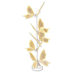 Lampa Decorativa LED Tip Fluture, 250 cm Inaltime, Lumina Calda, Decor Premium Interior/Evenimente