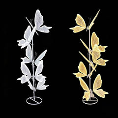 Lampa Decorativa LED Tip Fluture, 250 cm Inaltime, Lumina Calda, Decor Premium Interior/Evenimente