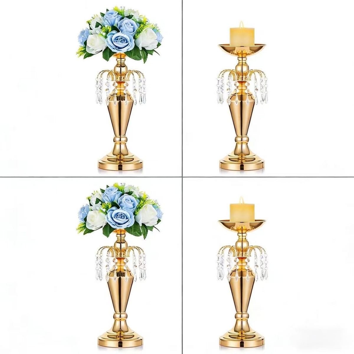 Set 4buc  Suport pentru flori sau lumanari