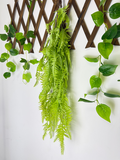 Ghirlandă Artificială Tip Ferigă – 95 cm