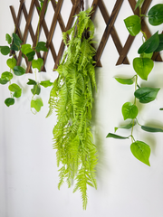 Ghirlandă Artificială Tip Ferigă – 95 cm
