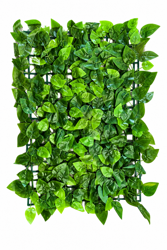 Decorativ Artificial cu Frunze Verzi Naturale, 40 x 60 cm
